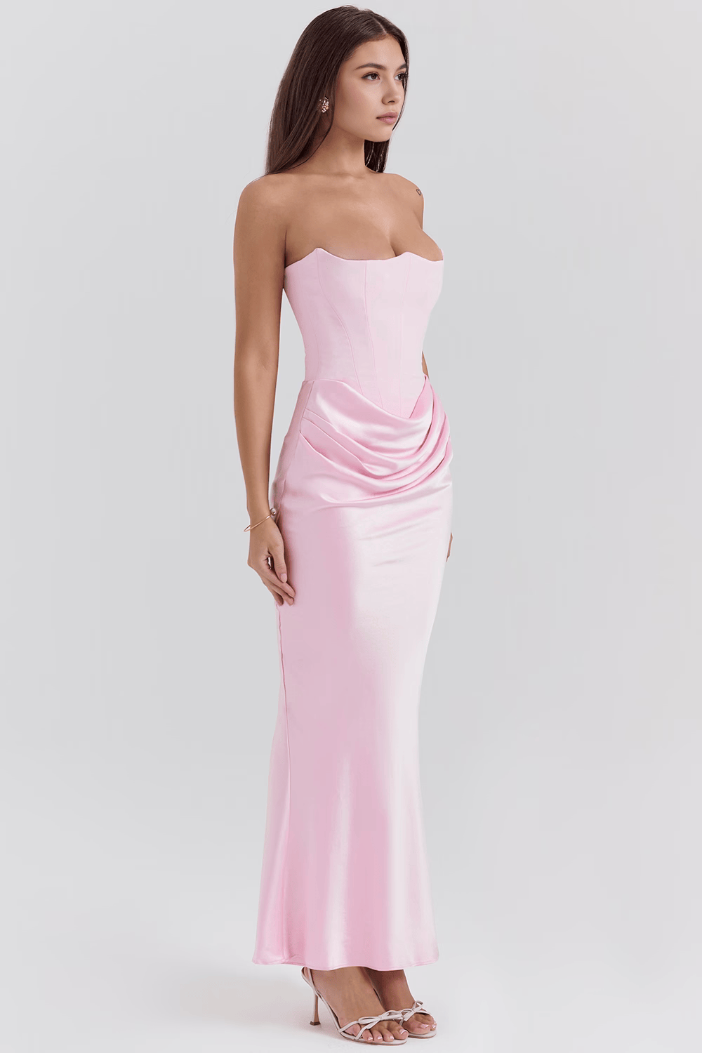 Agnieszka | Sukienka Maxi Elegancka Wieczorowa