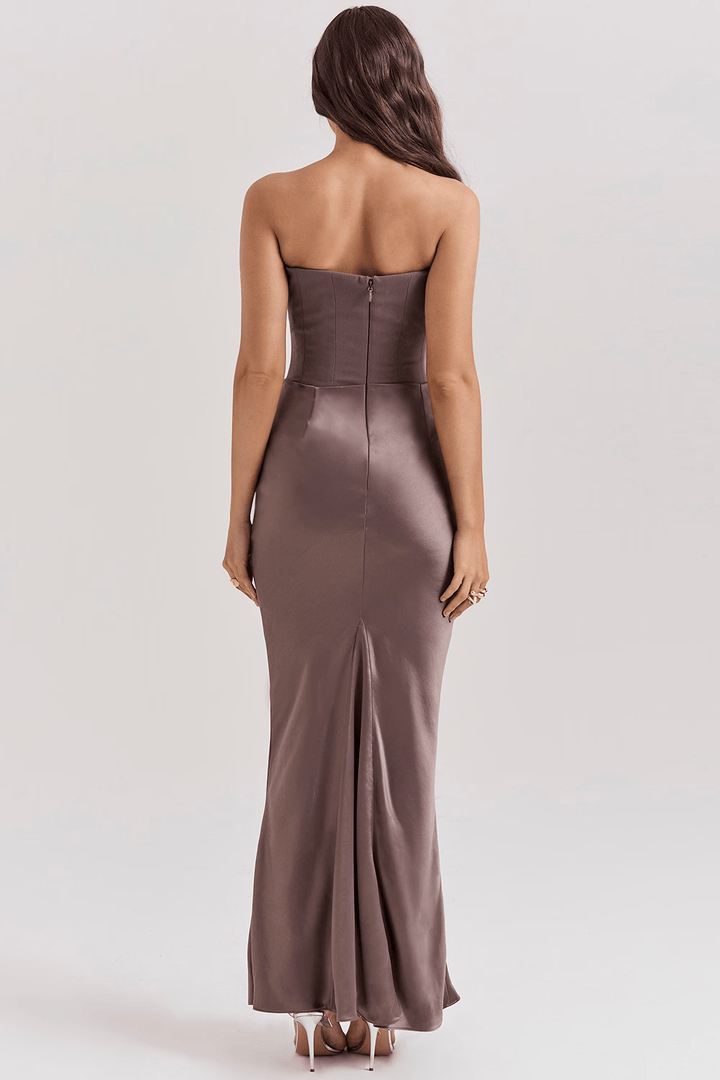 Agnieszka | Sukienka Maxi Elegancka Wieczorowa