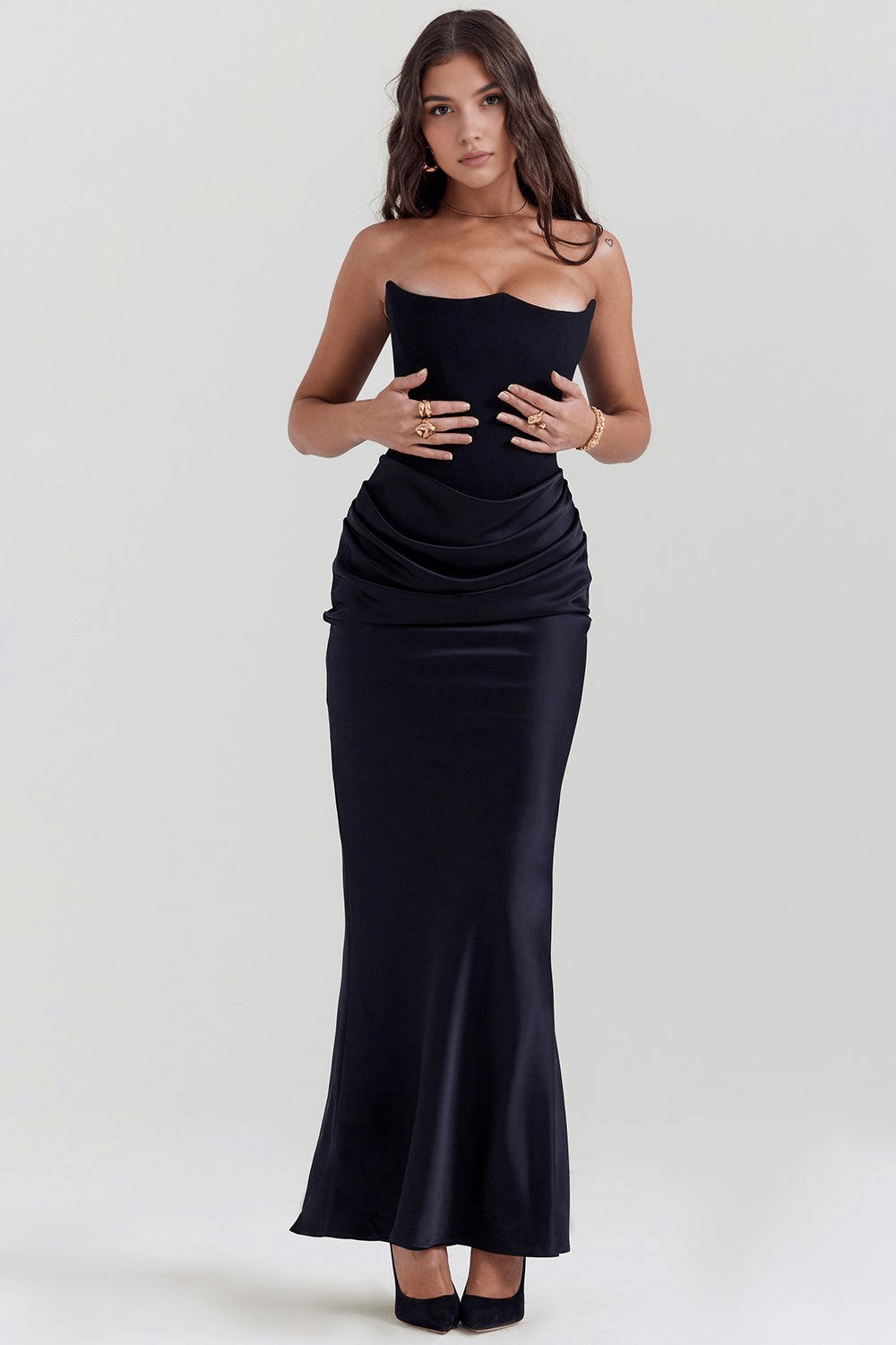 Agnieszka | Sukienka Maxi Elegancka Wieczorowa