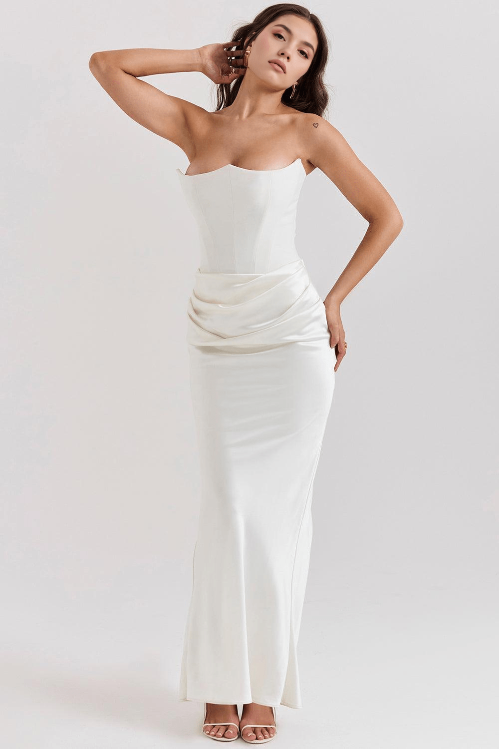 Agnieszka | Sukienka Maxi Elegancka Wieczorowa