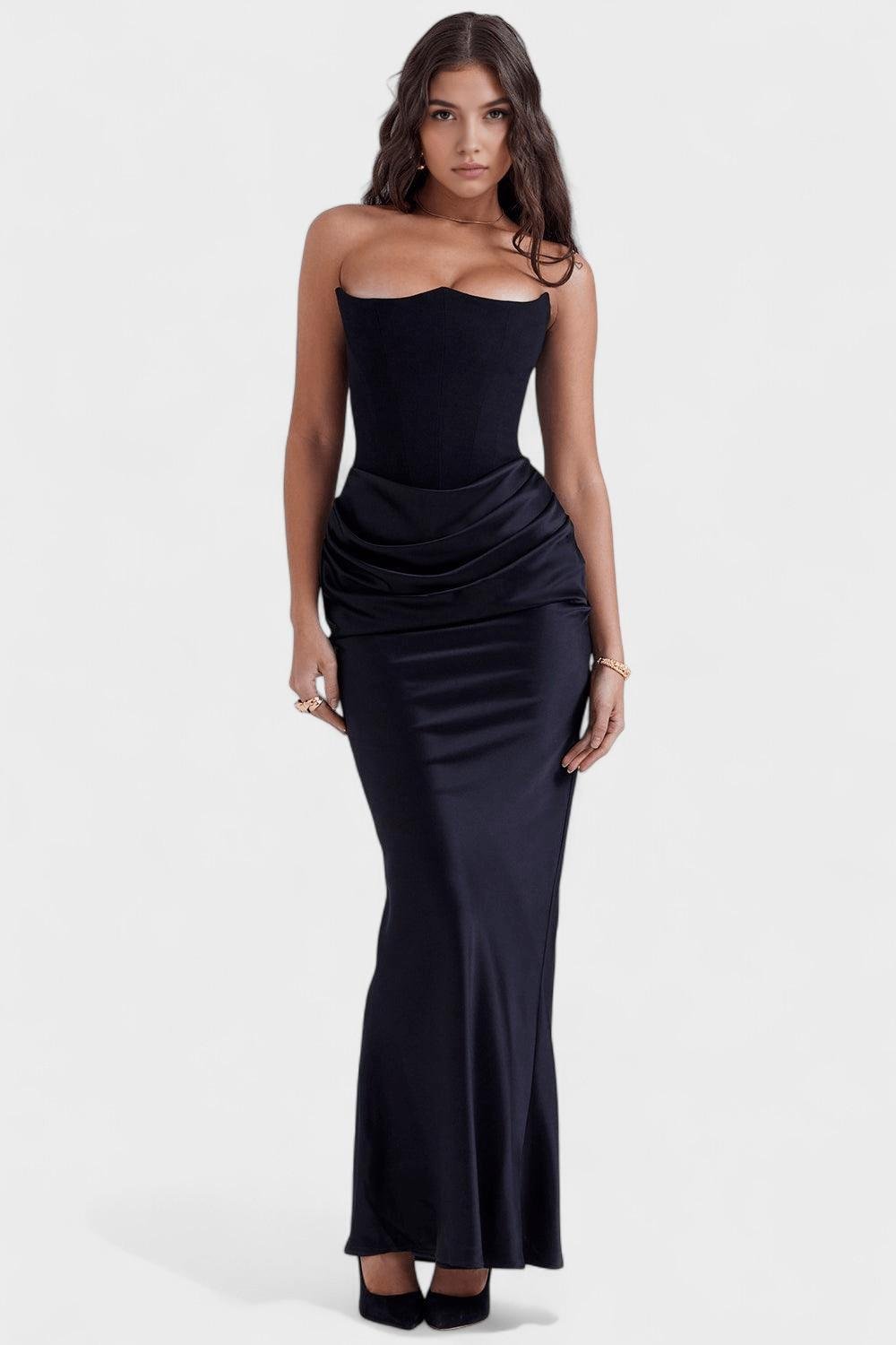 Agnieszka | Sukienka Maxi Elegancka Wieczorowa