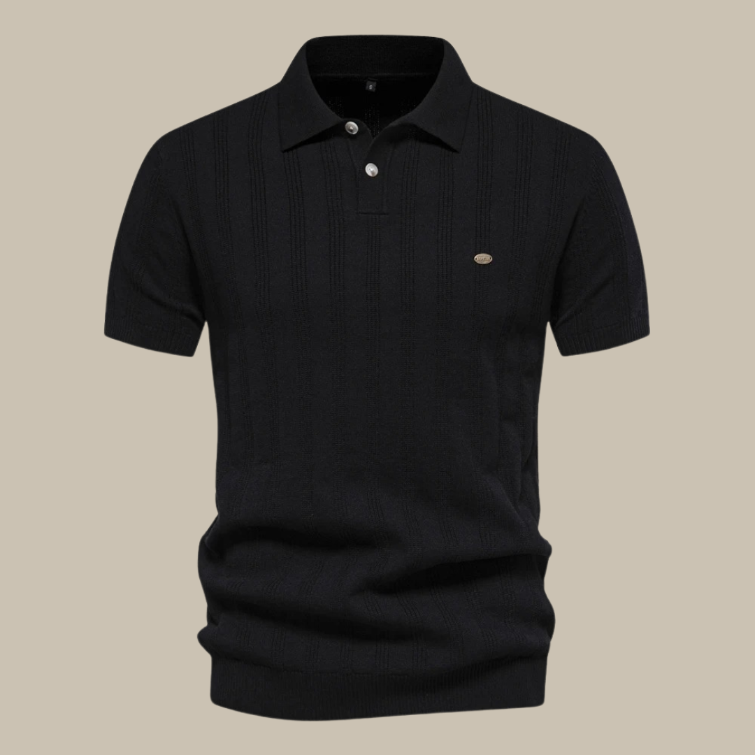Bluzki Męskie Polo z Krótkim Rękawem | Casualowy