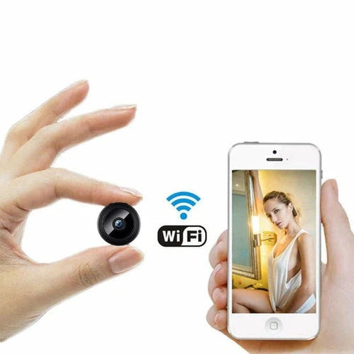 Mini Kamera WiFi 1080P Z Trybem Nocnym I Detekcją Ruchu