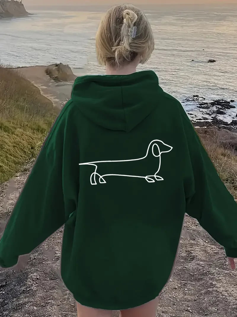Damska Bluza z Grafiką | Oversized