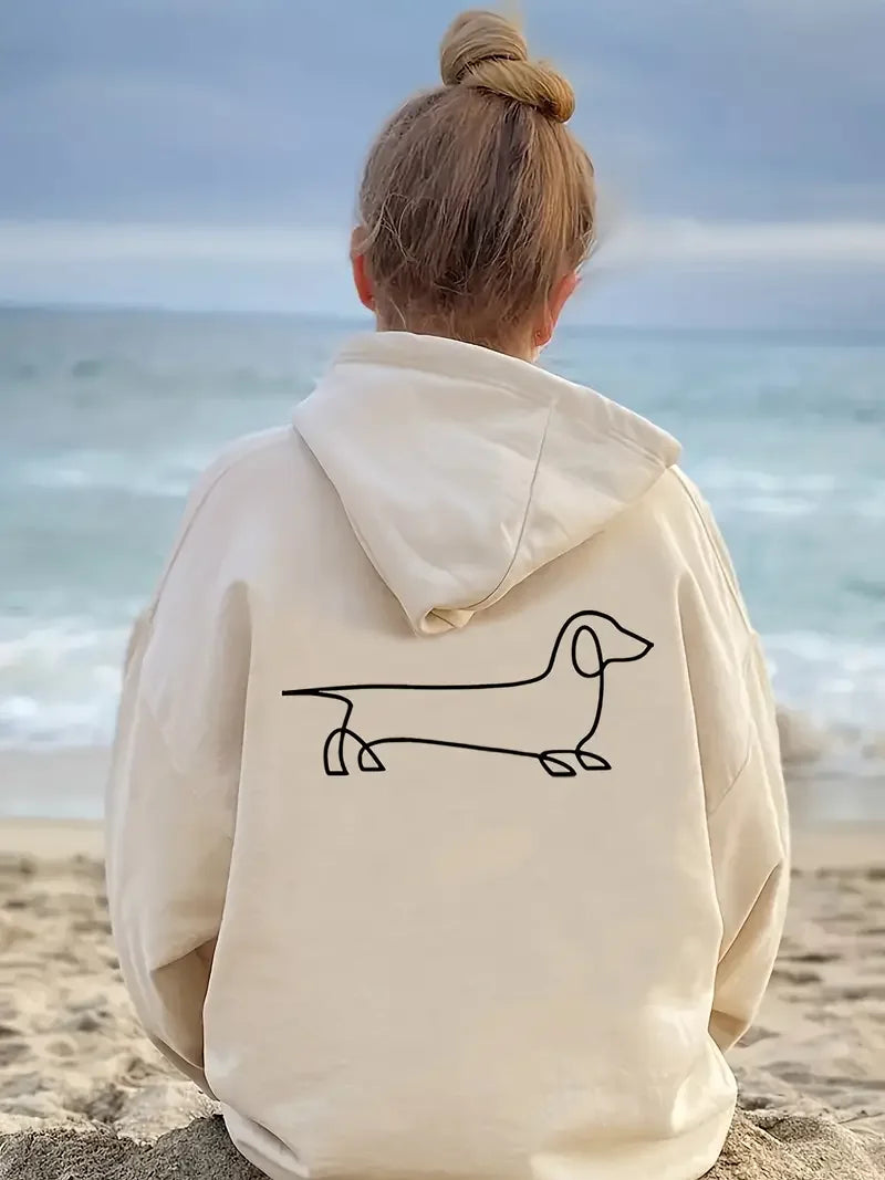 Damska Bluza z Grafiką | Oversized
