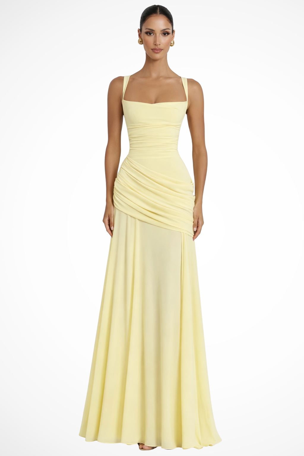 Lucyna | Sukienka Maxi Elegancka Na Wesele