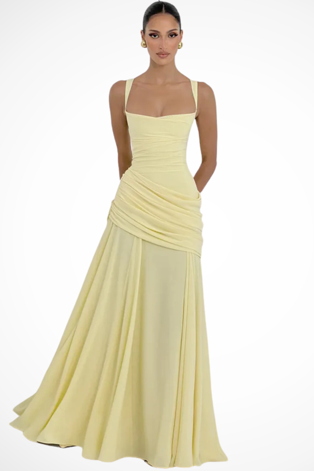 Lucyna | Sukienka Maxi Elegancka Na Wesele
