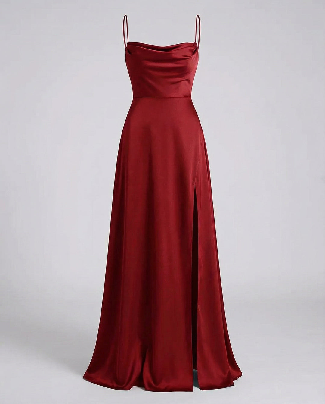 Isabelle | Elegancka Sukienka Maxi Z Rozcięciem