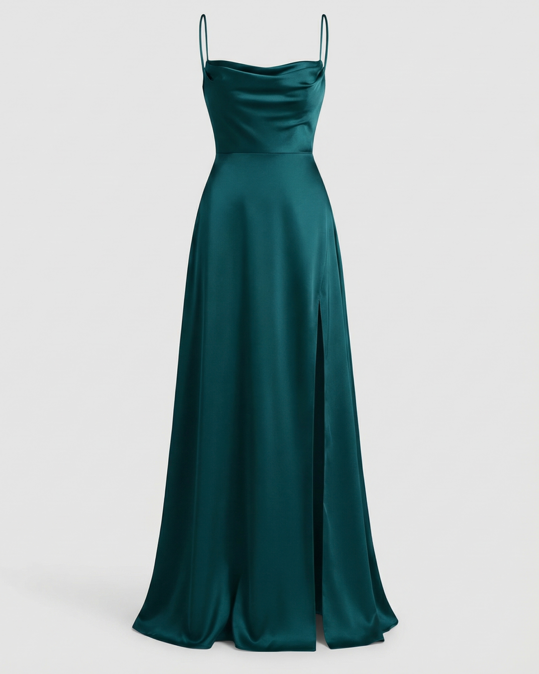 Isabelle | Elegancka Sukienka Maxi Z Rozcięciem