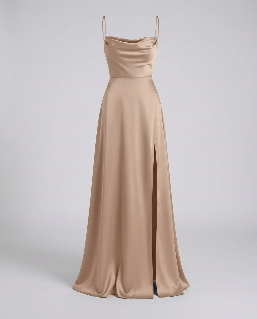 Isabelle | Elegancka Sukienka Maxi Z Rozcięciem