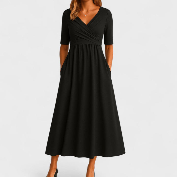Jadwiga | Sukienka Midi Na Wesele Elegancka