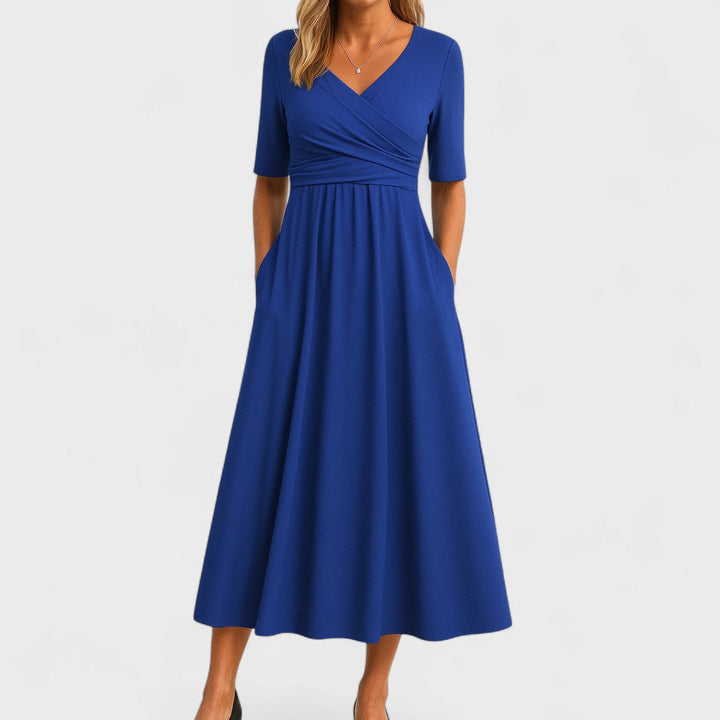 Jadwiga | Sukienka Midi Na Wesele Elegancka