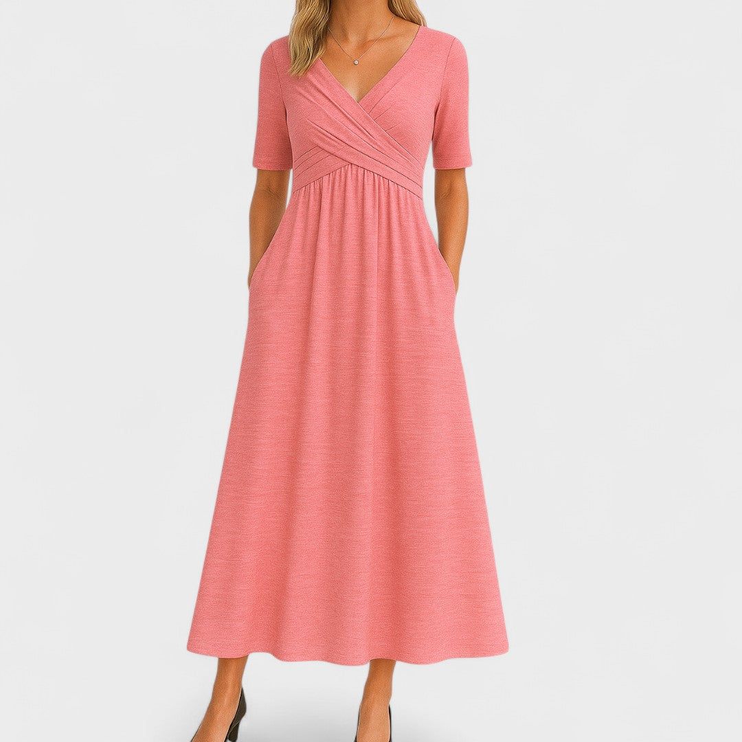 Jadwiga | Sukienka Midi Na Wesele Elegancka