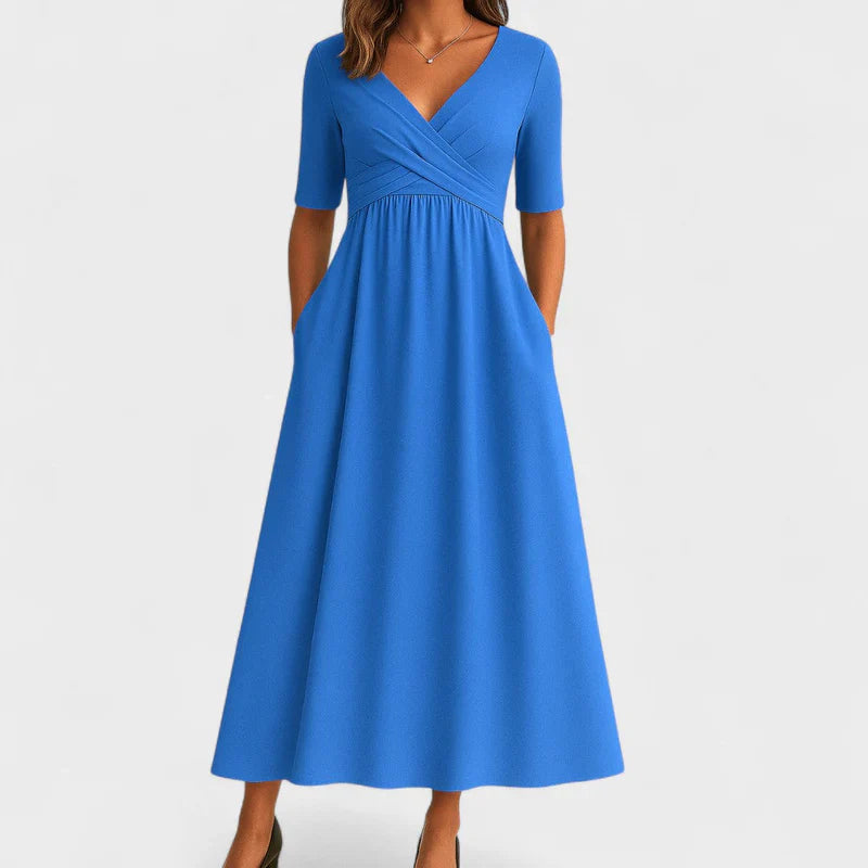 Jadwiga | Sukienka Midi Na Wesele Elegancka