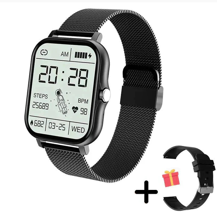 Patrycja | Smartwatch Sportowy Z Bluetooth i Monitorowaniem Zdrowia