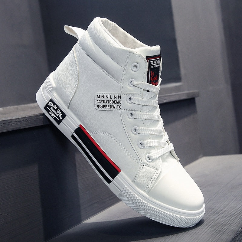 Buty Męskie Wysokie Casual Na Jesień I Zimę