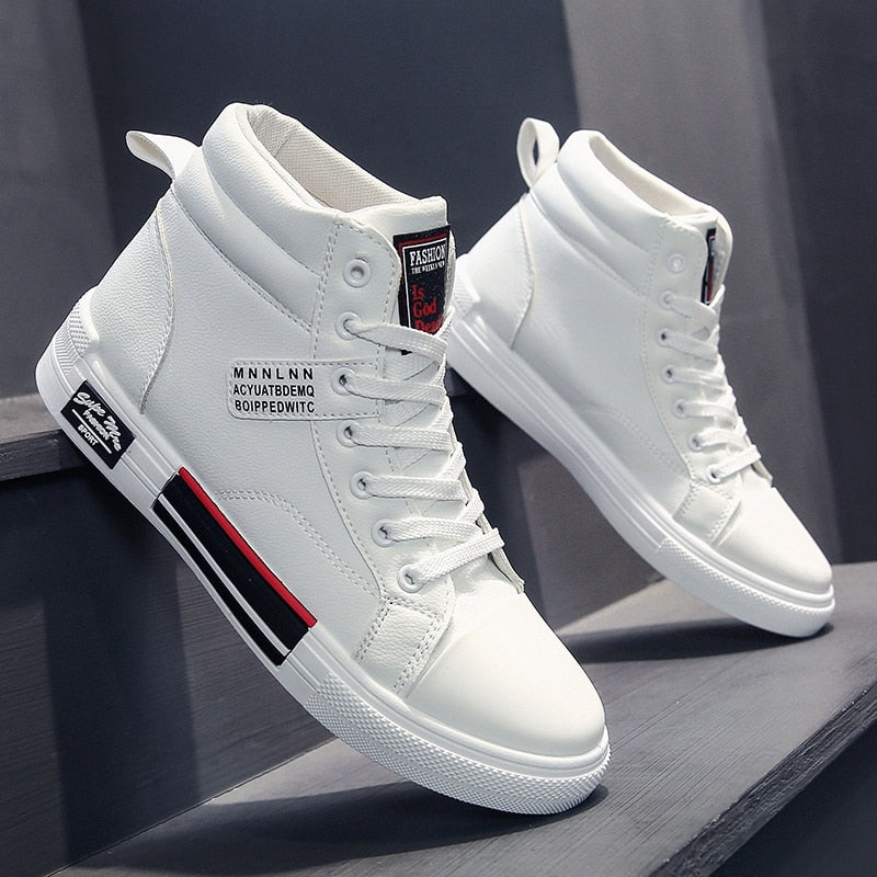 Buty Męskie Wysokie Casual Na Jesień I Zimę
