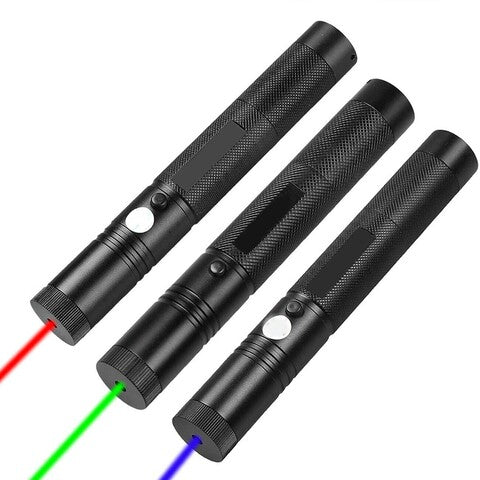 Wskaźnik Laserowy Zielony Z Regulacją Ogniska I Ładowaniem USB-C