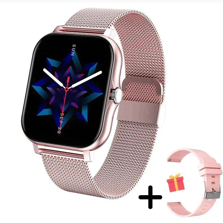 Patrycja | Smartwatch Sportowy Z Bluetooth i Monitorowaniem Zdrowia