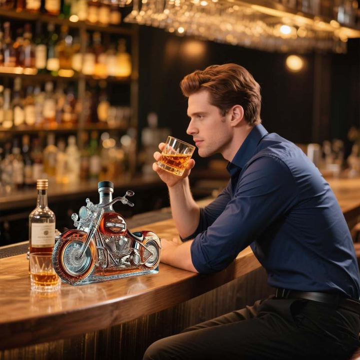 Karafka Do Whisky W Kształcie Motocykla Do Domowego Baru