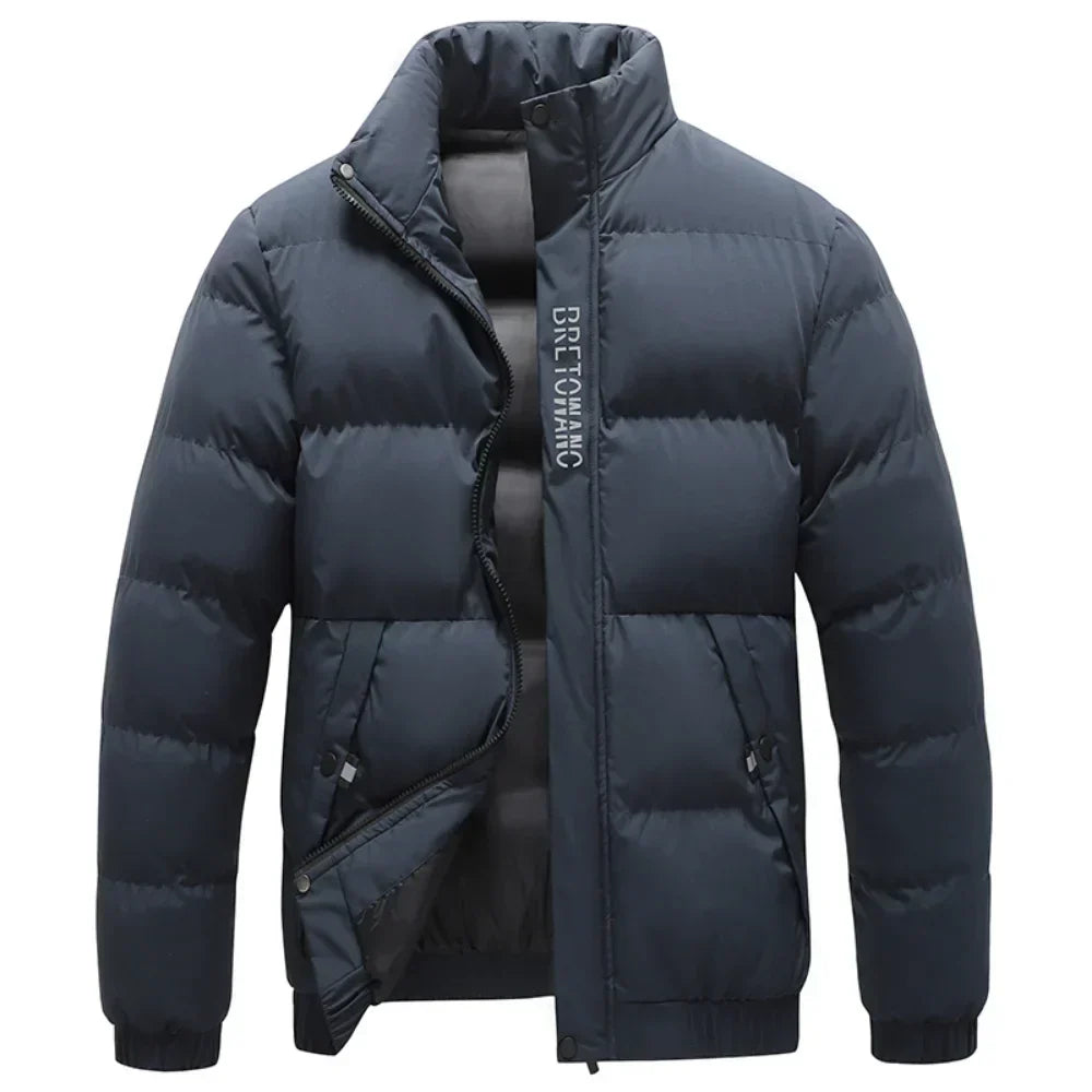 Kurtka Zimowa Męska Pikowana | Puffer