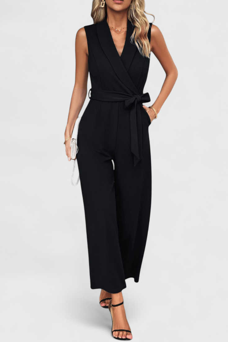 Karolina | Kombinezon Damski Elegancki Kopertowy