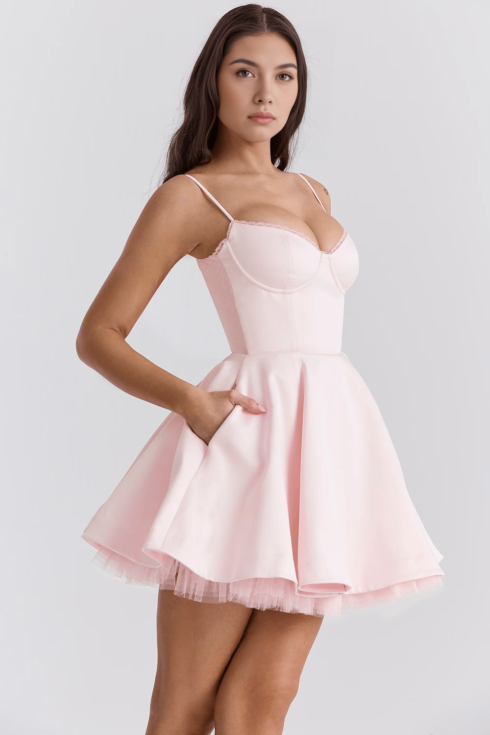 Karolina | Sukienka Mini Elegancka Na Lato