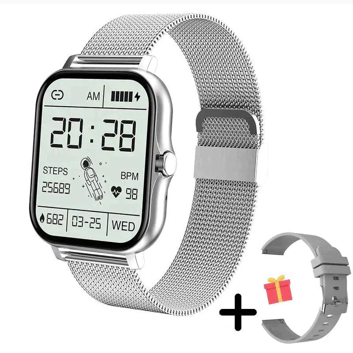 Patrycja | Smartwatch Sportowy Z Bluetooth i Monitorowaniem Zdrowia