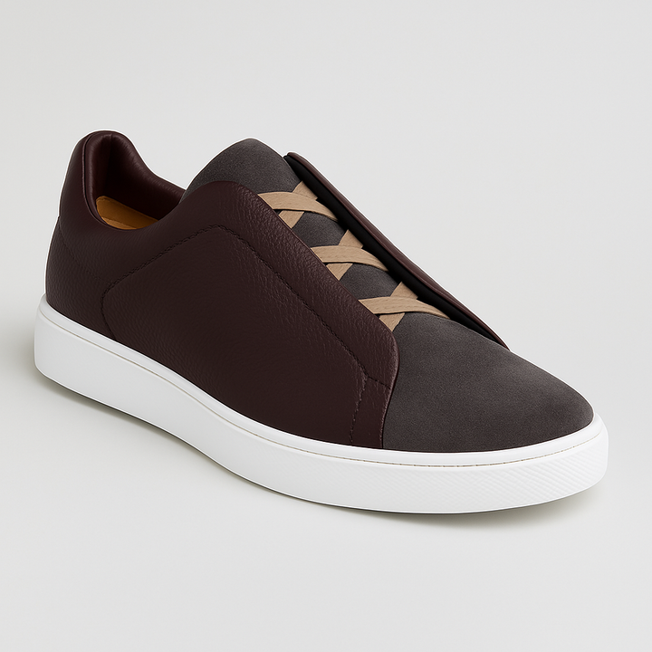 Sneakersy Męskie Casual Sznurowane