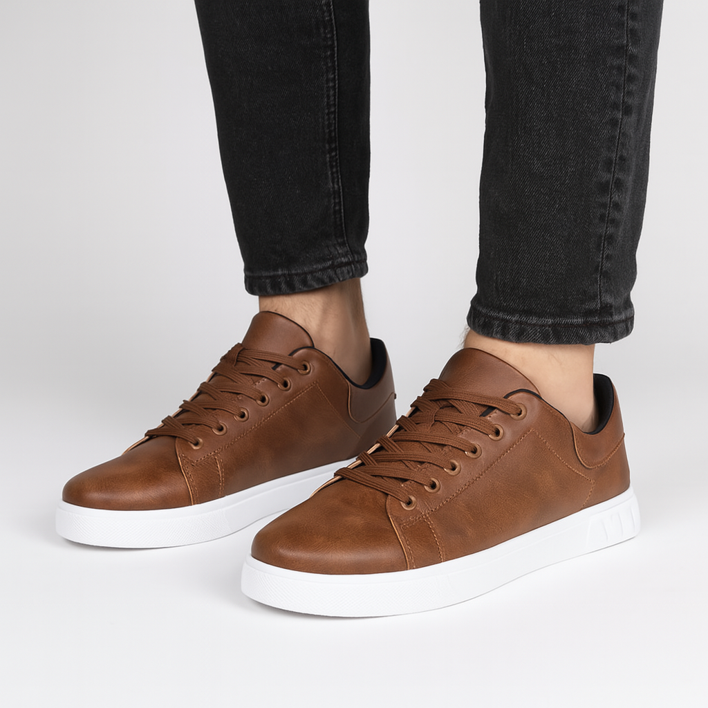 Sneakersy Męskie Nowoczesne Casual