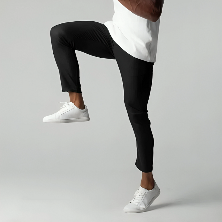 Marek | Spodnie Chino Muscle Fit Z Elastyczną Talią