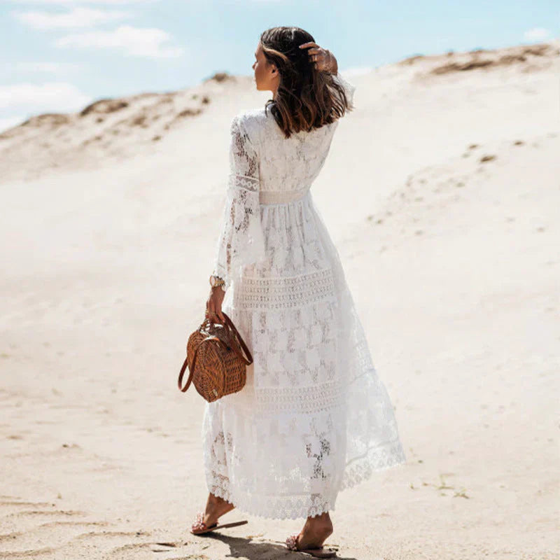 Sukienka Letnia Maxi Elegancka Boho