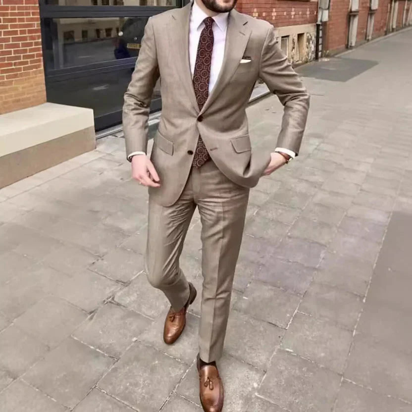 Garnitur Męski Dwuczęściowy Na Wesele