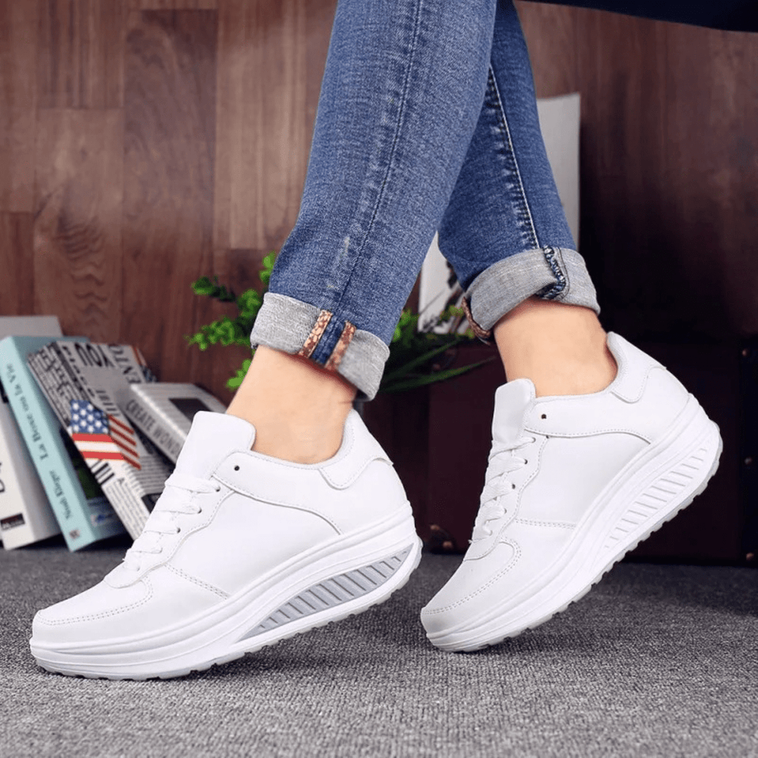 Ortopedyczne Sneakersy Damskie Na Platformie