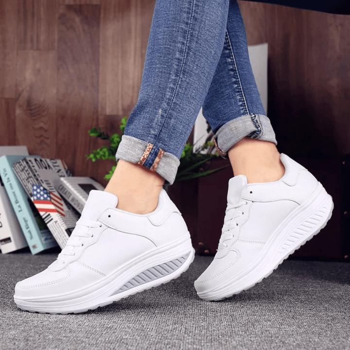 Ortopedyczne Sneakersy Damskie Na Platformie
