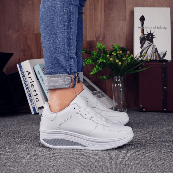 Ortopedyczne Sneakersy Damskie Na Platformie