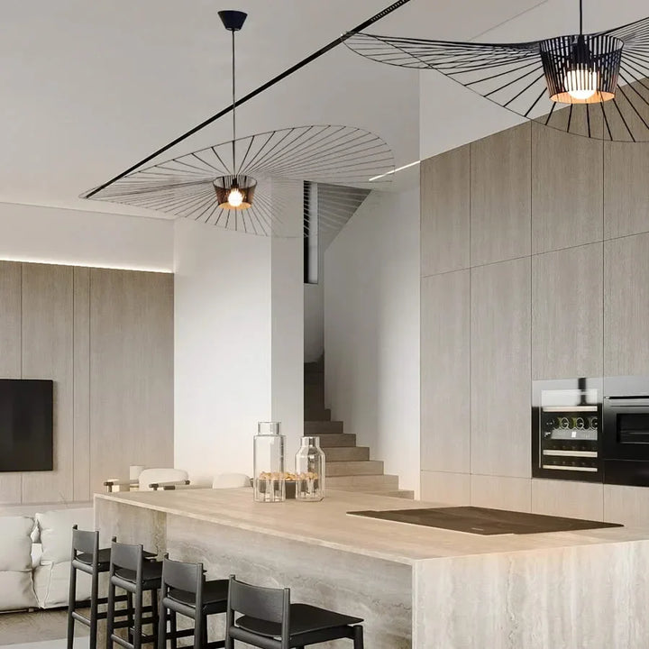 Wisząca Lampa LED O Ażurowej Formie Do Jadalni I Salonu