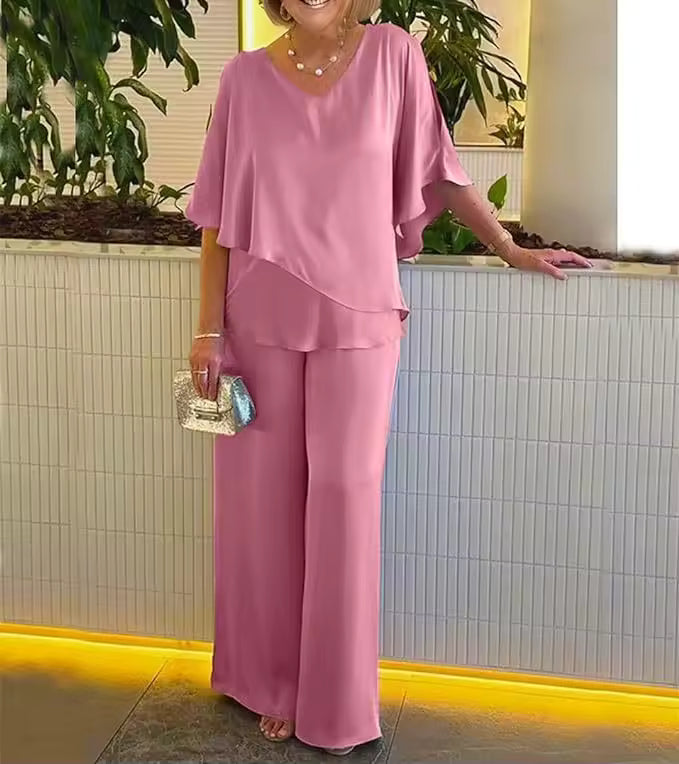 Komplet Damski Elegancki Dwuczęściowy