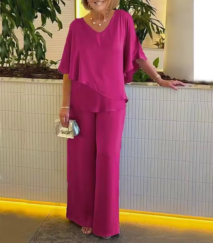 Komplet Damski Elegancki Dwuczęściowy