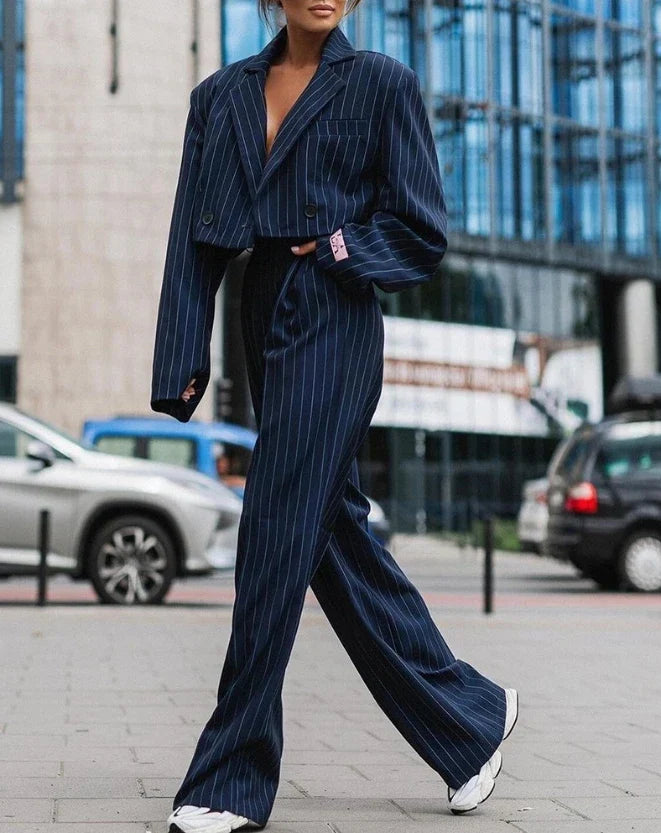Carlena | Garnitur Damski Elegancki Z Marynarką