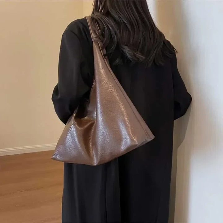 Torebka Damska Shopper Z Szerokim Uchwytem