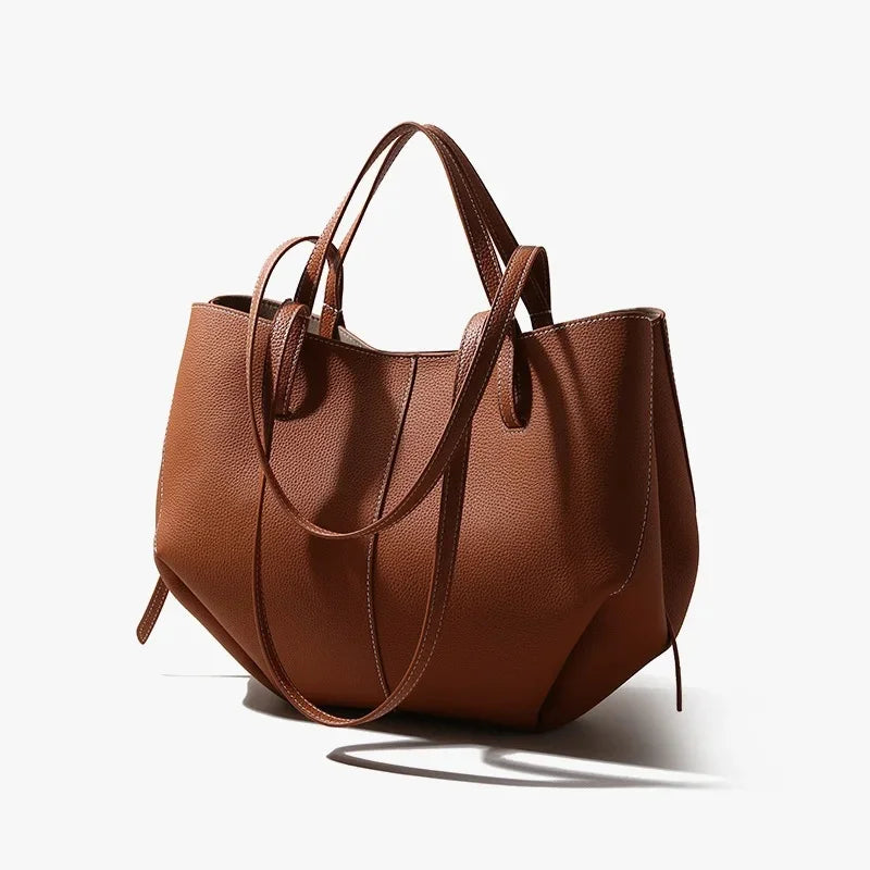 Duża Torebka Damska Shopper Na Ramię