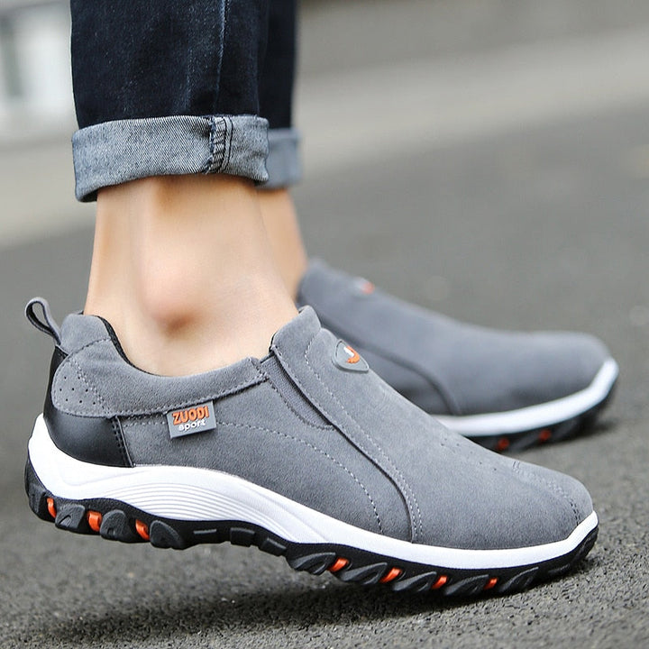 Buty Outdoor Męskie Wsuwane Z Wysoką Podeszwą