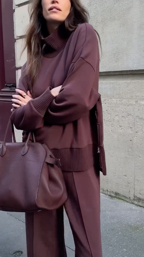 Komplet Damski Casualowy Elegancki