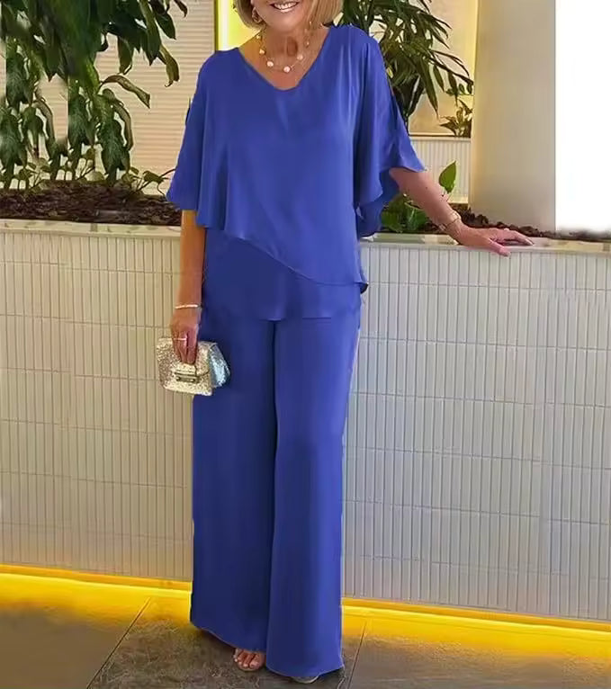 Komplet Damski Elegancki Dwuczęściowy
