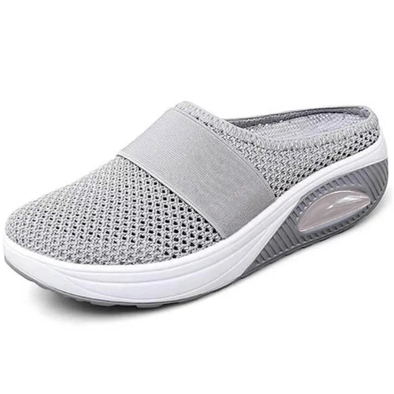 Buty Damskie Wsuwane Na Platformie