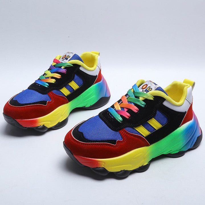 Ortopedyczne Sneakersy Damskie Kolorowe