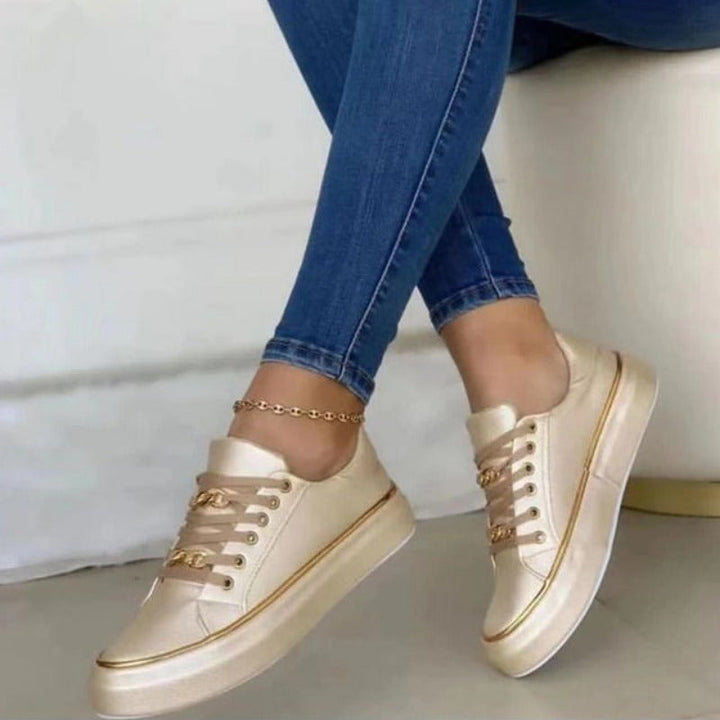 Sneakersy Damskie Wsuwane Sportowe