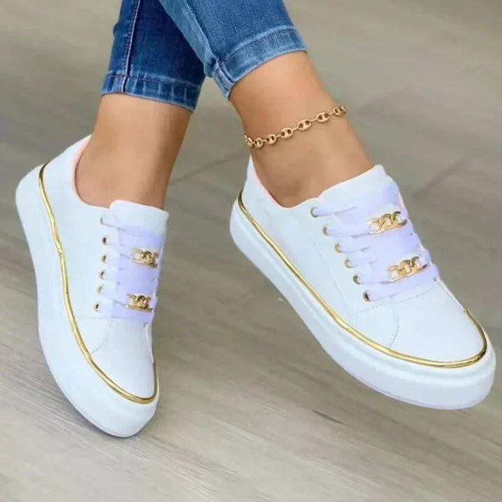 Sneakersy Damskie Wsuwane Sportowe