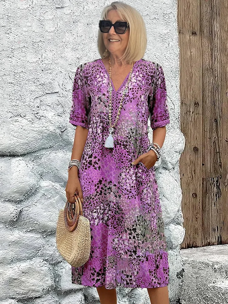 Elżbieta | Sukienka Midi Na Wesele Elegancka